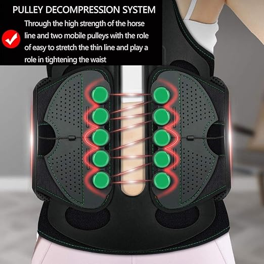 TODDOBRA TLSO Thoracic Full Back Brace for Men Women for Kyphosis, Post Op Recovery, Compression Fractures, Scoliosis, DDD, Herniated Discs, Adjustable Thoracic Lumbar Spine Support (Size Large)