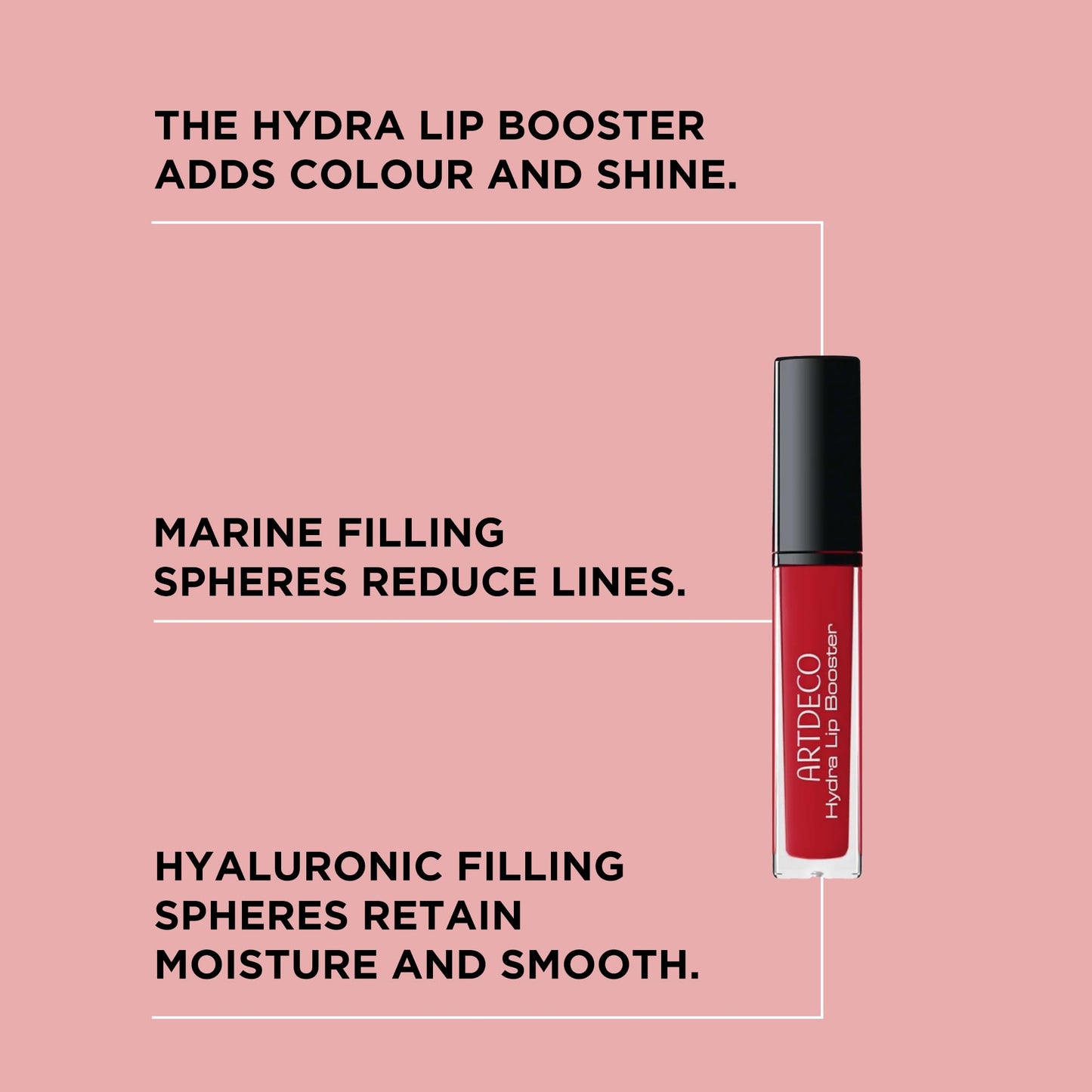 ARTDECO Hydra Lip Booster - Translucent Skippers Love - Hydrating Lip Gloss - Boosting Effect - Color Hint & Beautiful Shine - N