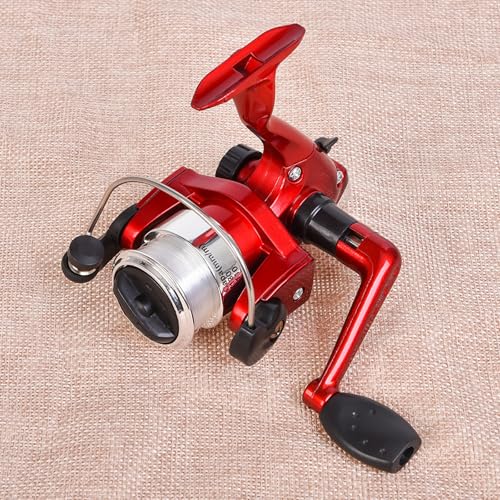 Shurhome Pocket Foldable Fishing Rod Reel Set Small Pen Fishing Rod Set Pen Shaped Telescopic Fishing Rod with Fishing Reel