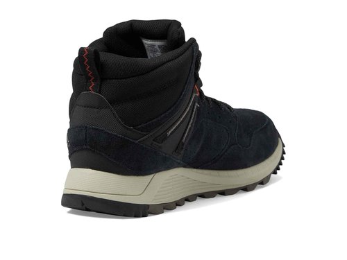 Merrell Men's Wildwood Mid Leather Waterproof, Black, 9