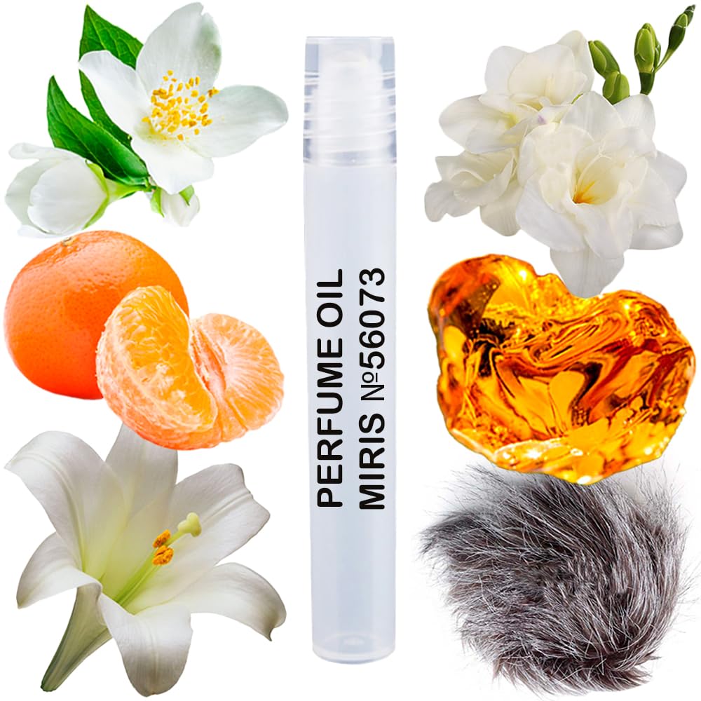 MIRIS No. 56073, Inspired by Nolita, Long-Lasting Perfume Oil for Women Roll-On, Rollerball 0.34 Fl Oz / 10 ml
