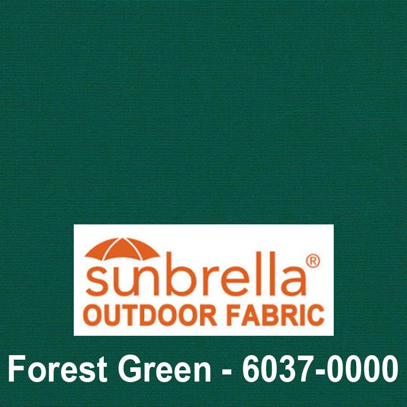 Easyawn Door and Window Sunbrella Canvas Awning / 5 Colors + 3 Sizes/Classic Awning / (Green 4 feet Wide)