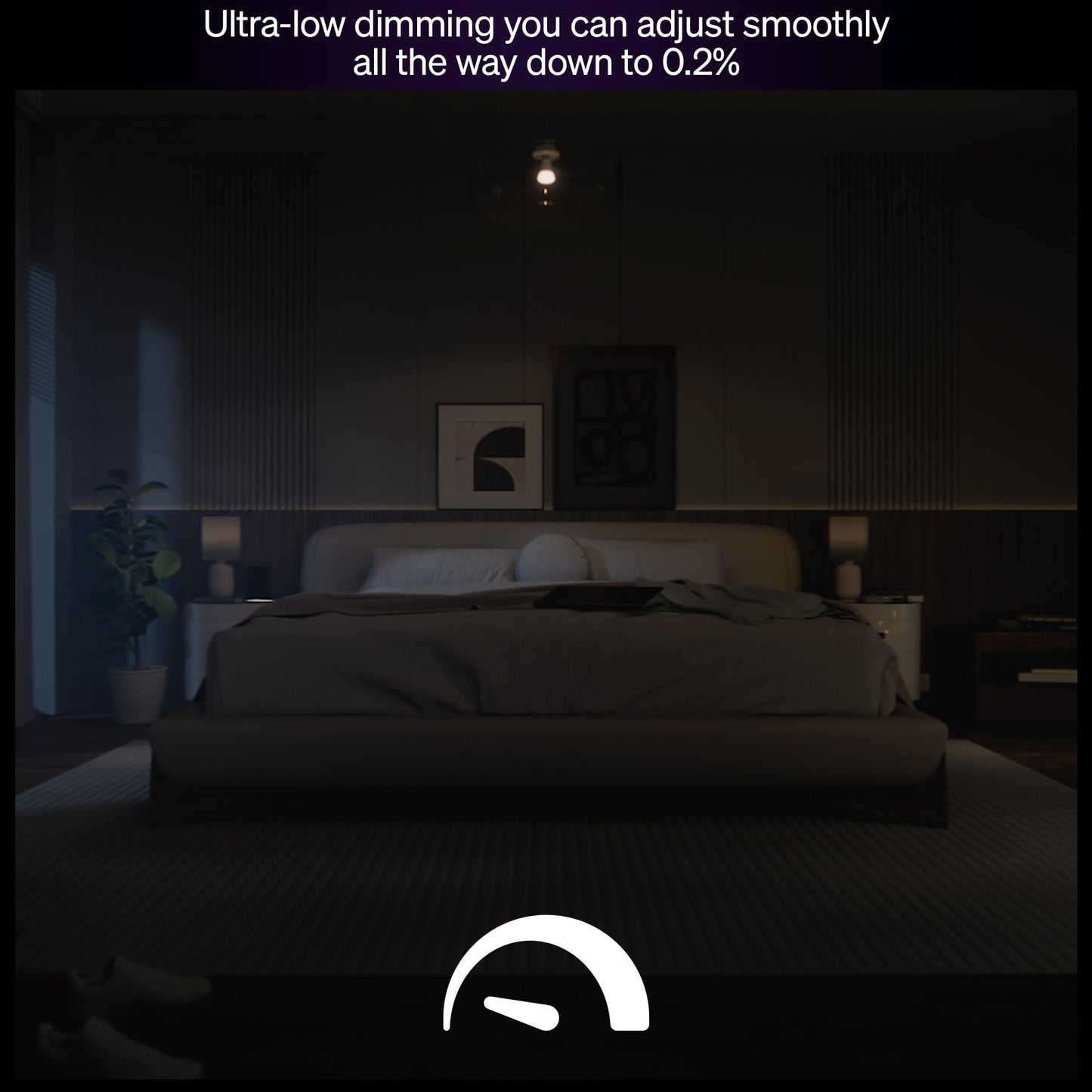 Philips Hue Smart LED A19 Bulb 1-Pack, White & Color Ambiance, E26 Base, 10.5W, Full Spectrum Light 1000K-20000K, 1100 Lumens, Dimmable, Works with Alexa, Google, Apple