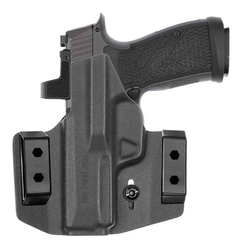Tulster OWB Contour Kydex Holster in Right Hand fits: Sig Sauer P365 AXG Legion | Optic Compatible Outside The Waistband Concealed Carry