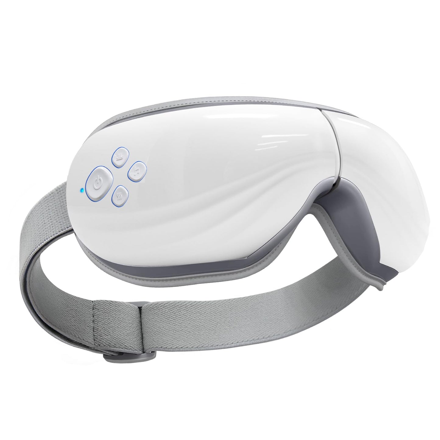 Mynt 5 Mode Eye Massager with Heat and Cooling, Heated Eye Massager with Bluetooth Capability, Folding Eye Mask Massager with Heat and Cool, Eye Massage with Voice Announcement, Gifts for Christmas