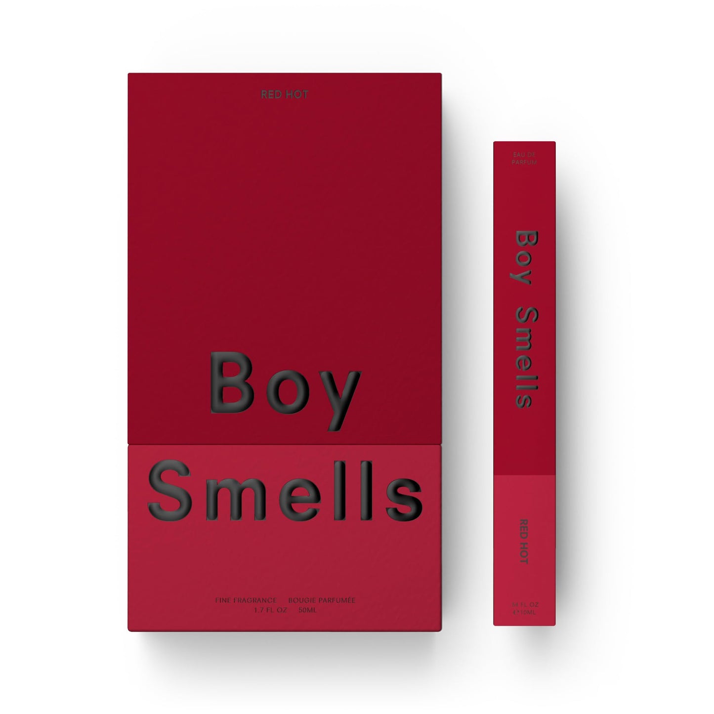 Boy Smells Red Hot Travel Spray – Raspberry, Rose, Incense and Cedarwood Scent – Spicy Fruity Unisex Perfume – Long Lasting Travel Size Spray – 10ml