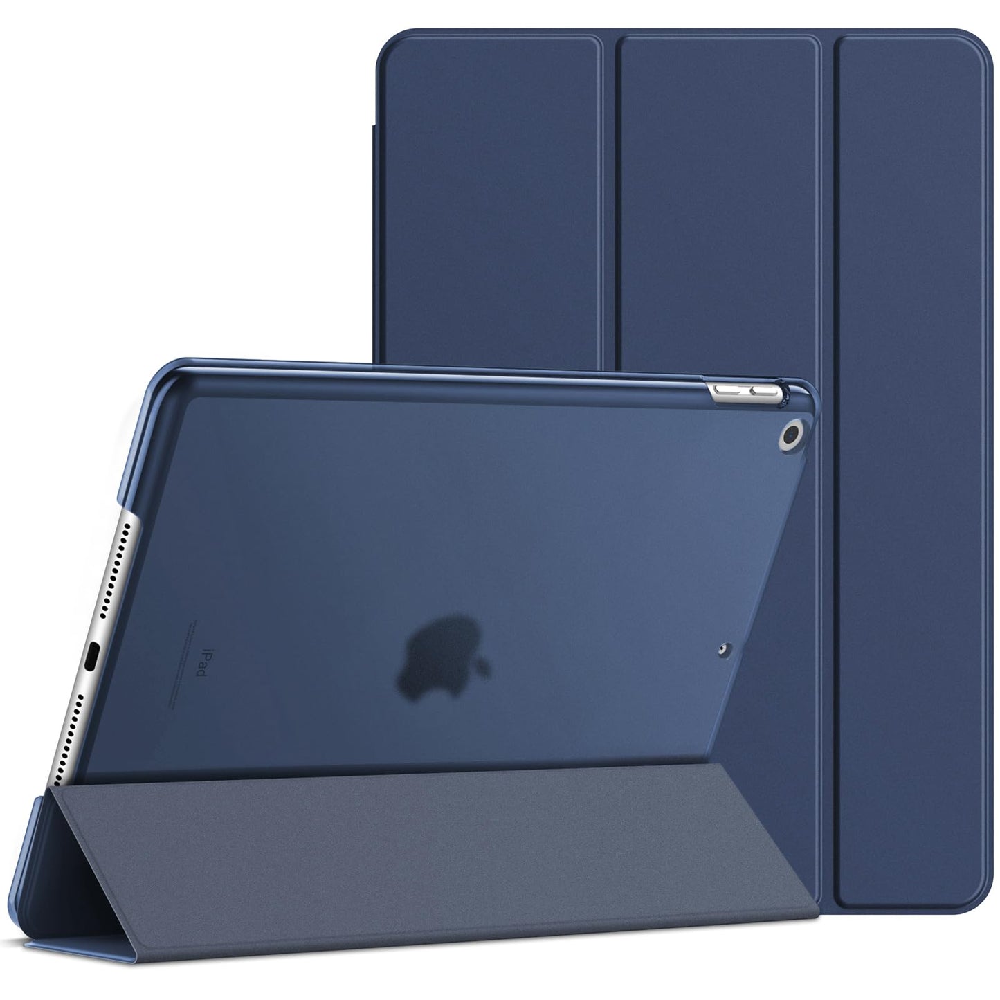 Jetech Case For Ipad 10.2-Inch (2021/2020/2019 Model, 9/8/7 Generation), Auto Wake/Sleep Cover (Deep Navy)