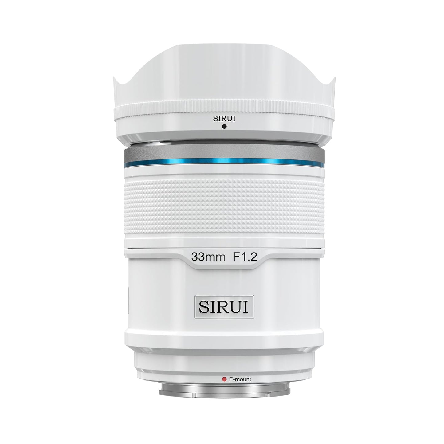 SIRUI Sniper 33mm Autofocus Lens, F1.2 Wide Angle APS-C Camera Lens for A5, A6, FX30, ZV-E10 (E Mount, White)