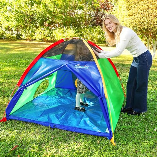 NARMAY® Play Tent Easy Fun Dome Tent for Kids Indoor/Outdoor Fun - 60 x 60 x 44 inch