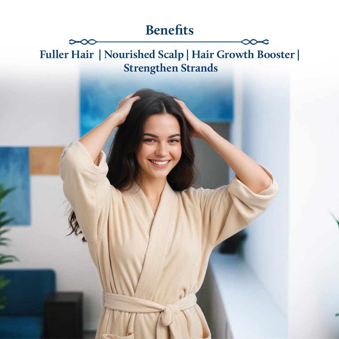 Blue Nectar Batana Oil for Thicker Hair | Pure Honduras Batana Oil for Hair Growth with Organic Almond Oil | Ayurvedic Hair Grow