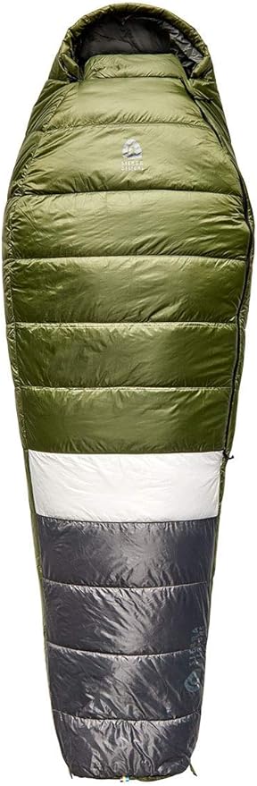 Sierra Designs Shut Eye 20 Degree Long Unisex Sleeping Bag - SierraLoft Synthetic Insulation, Mummy Style Camping & Backpa...