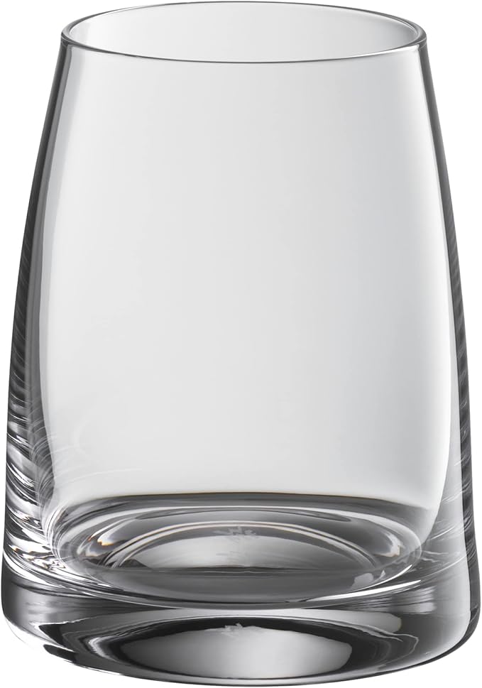 WMF Kineo Water Glasses Set of 4, Drinking Glasses, Tumbler 325 ml, Crystal Glass, Thin Drinking Rim, Ergonomic Shape, Dis...