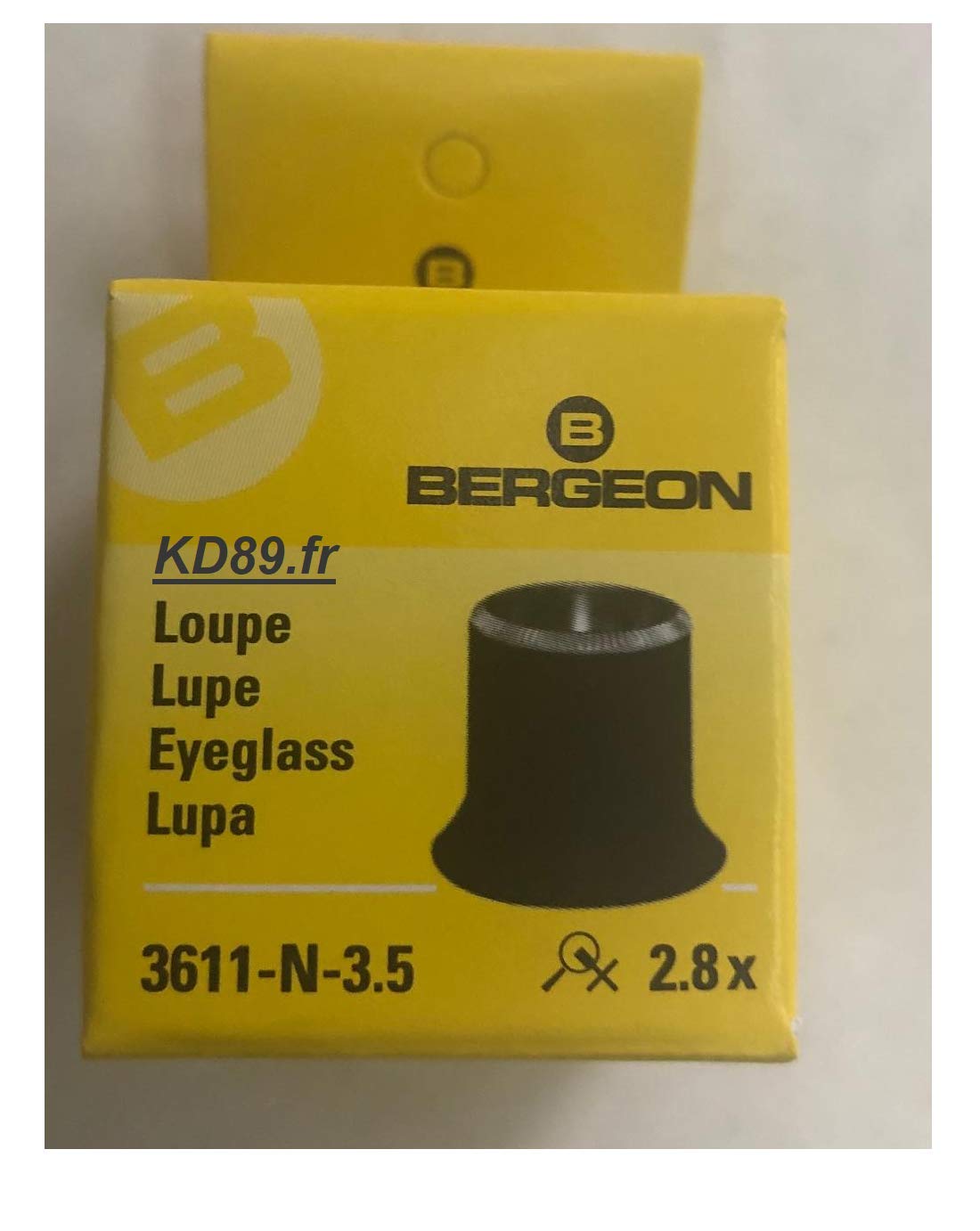Bergeon 3611-N-3.5 Soft Eyeglass Watchmaker loupe x2.8 Watch Repair Tool