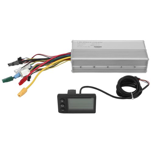 Conversion Kit, Low Level Input Electric Conversion Kit 35A Controller with S866 LCD Display Panel Set Speed Control Kit for Mountain Scooter 1500W Motor