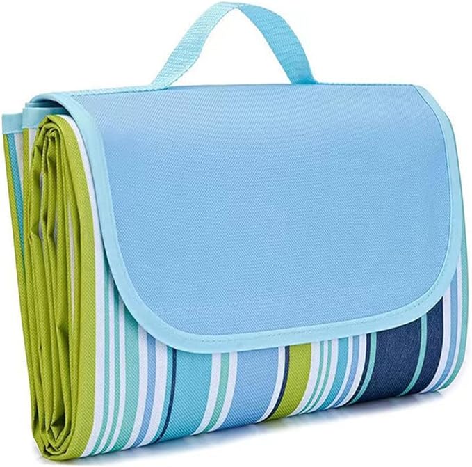 LRUUIDDE Extra Large 80"x 80" Beach Blanket, Outdoor Picnic Blankets, Waterproof Sandproof Portable Blankets, Foldable and...