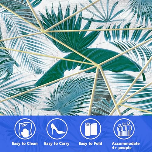 SHANQUAN Picnic Blanket, 59''x79'' Large Waterproof Sandproof Foldable Picnic Mat, Grass Lawn Park Blanket for Family Camp...