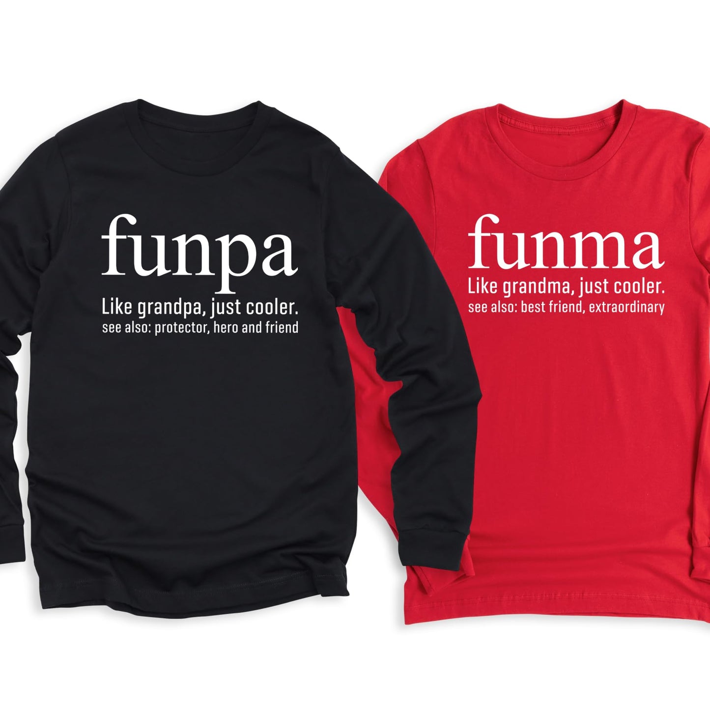 Funma Funpa Shirt, Funny Grandma Grandpa Shirt, Custom Grandparent Gift, Nana Papa Birthday Shirt, Grandmother Grandfather Matching Shirt, Mother's Day Father's Day Gift