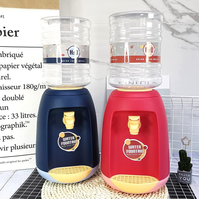 Mini Water Dispenser for Kids, Small Water Dispenser, Kawaii Kitchen Set, Lovely Simulation of Water Dispenser Deskt Decor...