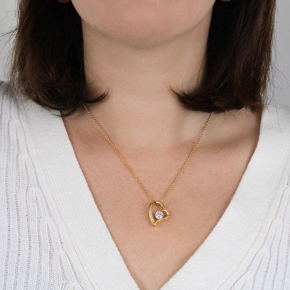 Momavo Jewelry Daughter Gift From Dad, Father Daughter Gift, Dad to Daughter Gift, Christmas Birthday Gift, To My Daughter Necklace from Dad, Daughter Card, Daughter Adult (Luxury Box w/ LED LIGHT, 18k Yellow Gold Finish)