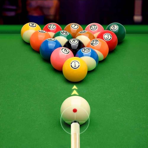 Soseen Pool Cue Ball 2-1/4" Regulation Size 16 Pool Balls Billiard Set (White)