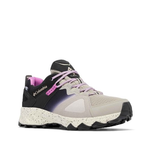 Columbia Womens Peakfreak Hera Outdry Waterproof Hiking Shoe, Flint Grey/Berry Patch, 8.5