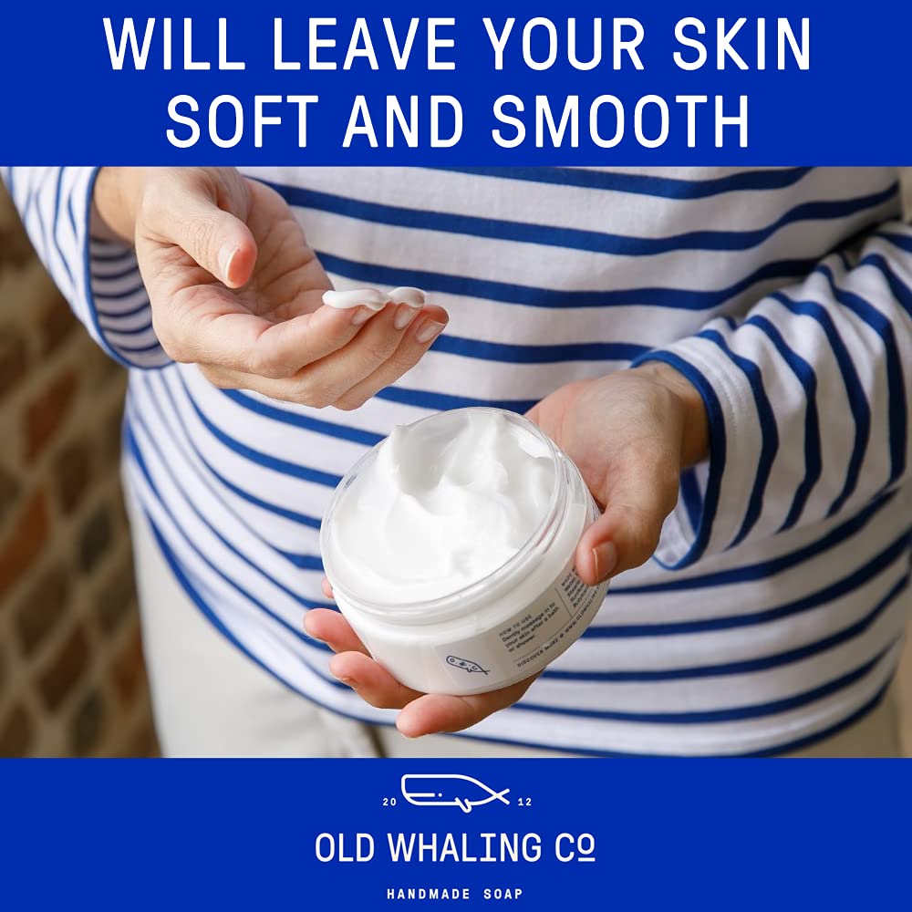 Old Whaling Co Coastal Calm Body Butter 2 Pack - Soothing Cream with Shea Butter, Aloe and Sunflower Oil - Coastal Grass, Driftw