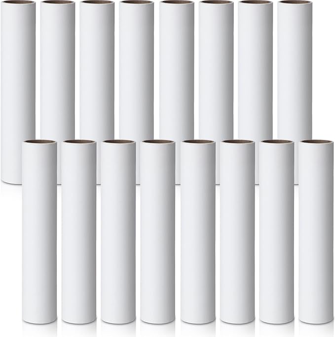 16 Pack Large Lint Roller Refills 10 Inch Wide Extra Sticky 800 Sheets Pet Hair Remover Replacement Rolls Compatible with Mega Rollers, Furniture Floor Household Cleaning