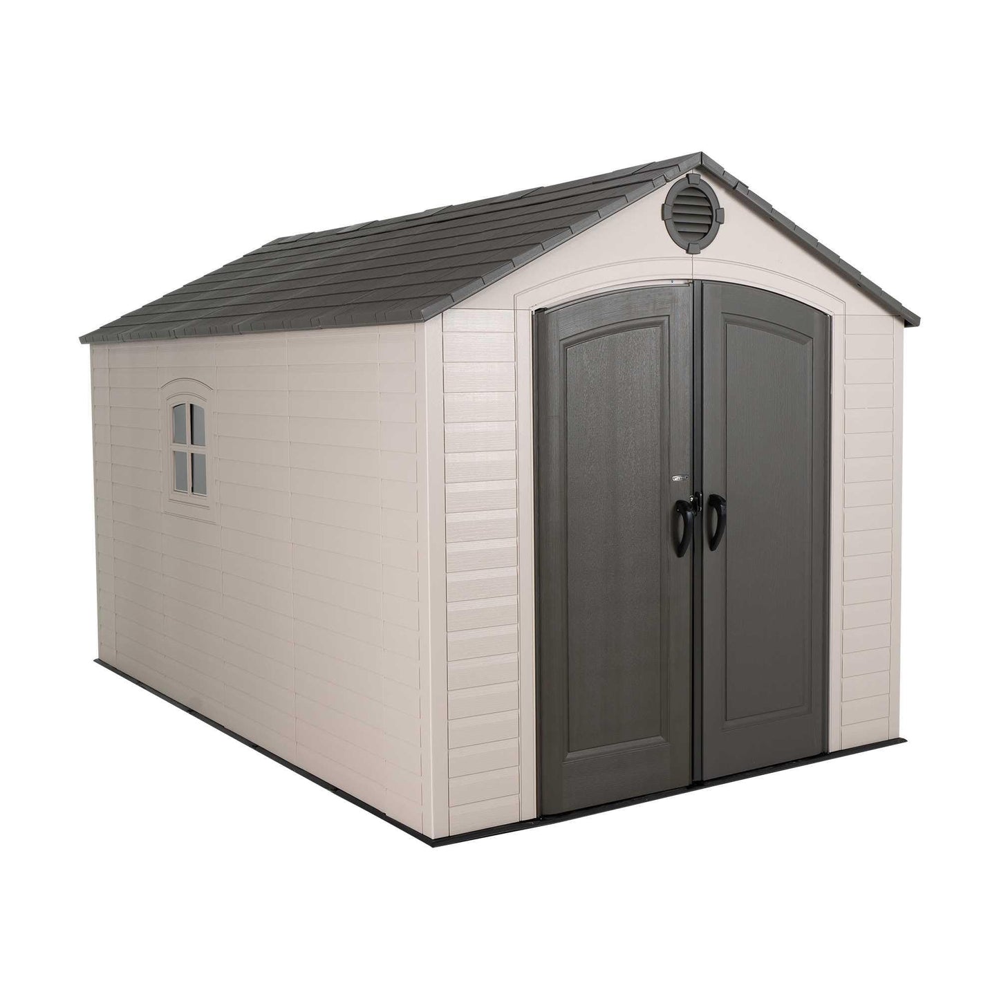Lifetime 6402 Outdoor Storage Shed, 8 by 12.5 Feet; 2 windows