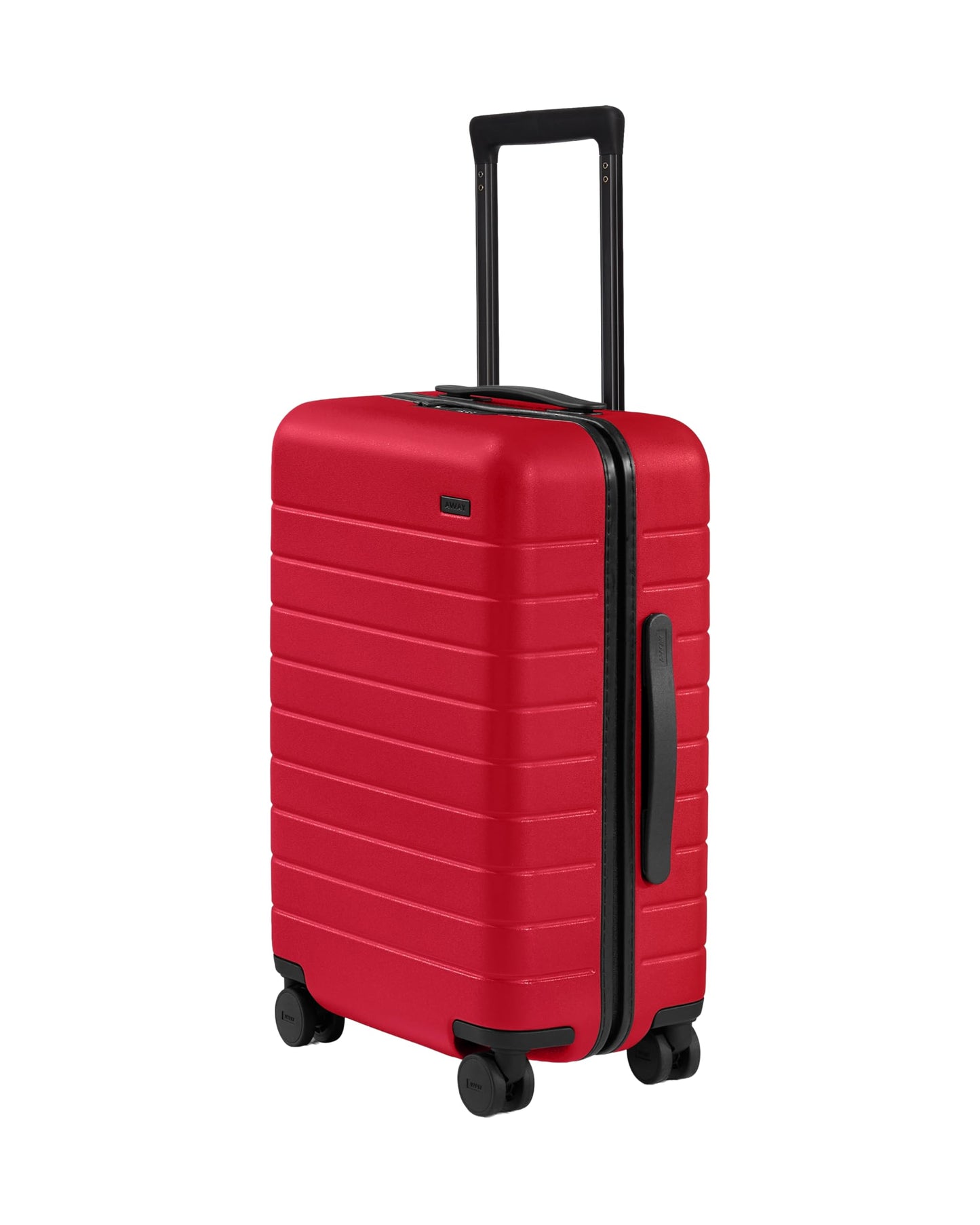 Away Carry-On Luggage - 22-Inch Lightweight Hardside Suitcase with 360° Spinner Wheels, Interior Compression System, TSA-Approved Lock - Cherry Red