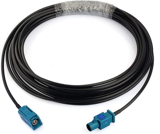 Bingfu Fakra Z Female to Male Vehicle Antenna Extension Cable 5m 16.5 feet for Car Stereo Android Head Unit GPS Navigation...