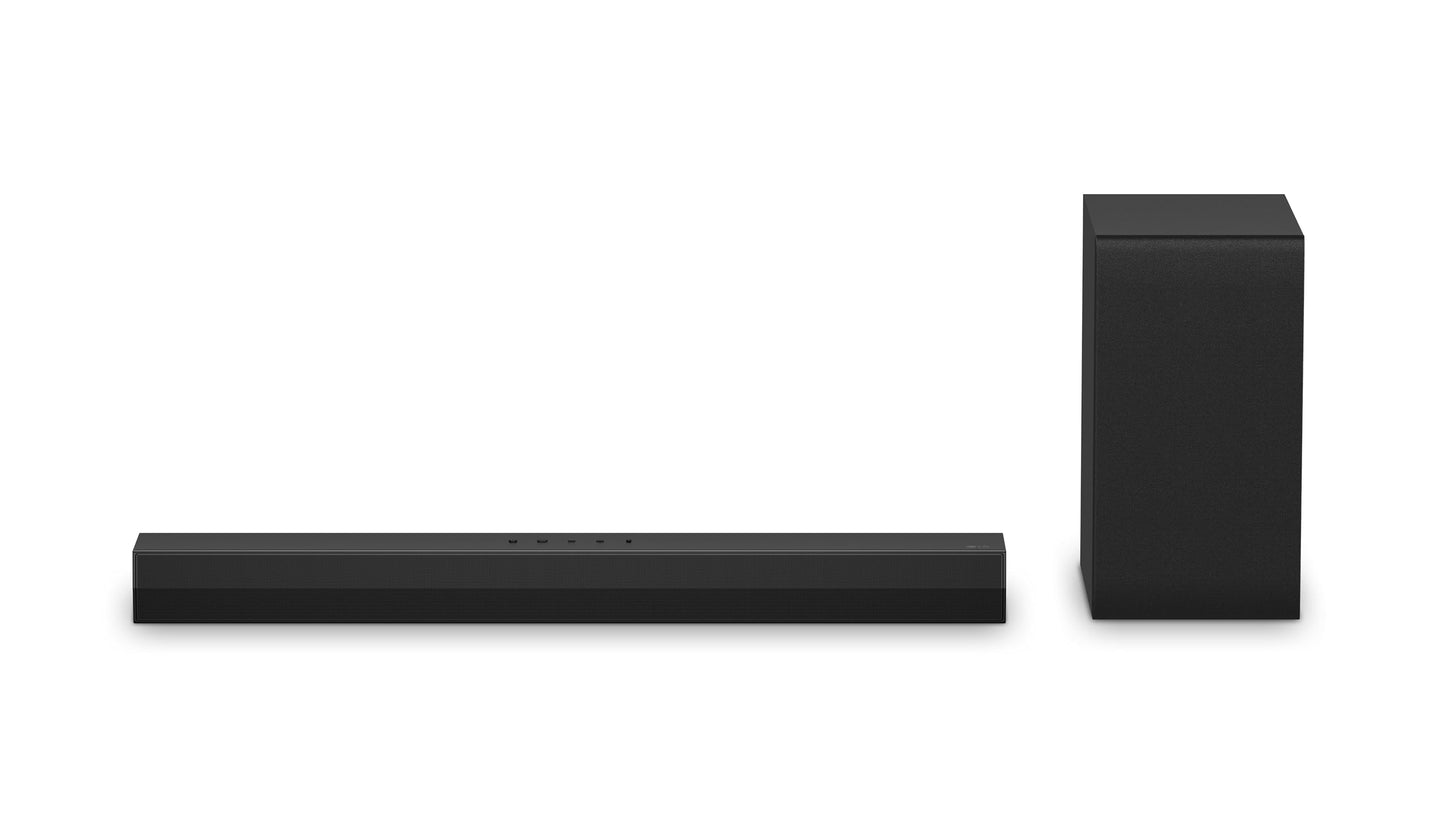 LG S40T 2.1 ch.Soundbar with Wireless Subwoofer, TV Synergy, Wow Interface, AI Sound Pro