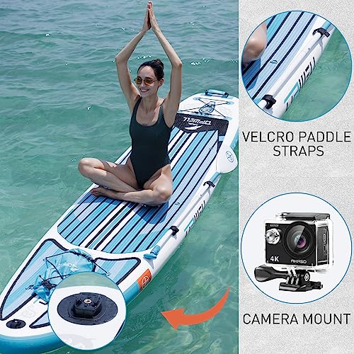 UPWELL 11'2”/11'6”Stand Up Paddle Board for Youth & Adults, Inflatable Paddle Board with Stable Design, Premium SUP Access...