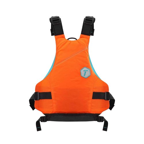 Thurso Surf Horizon Life Jacket – USCG Approved Adult Life Vest for Kayaking Boating Fishing PFD Personal Flotation Device for Men Orange (S/M)