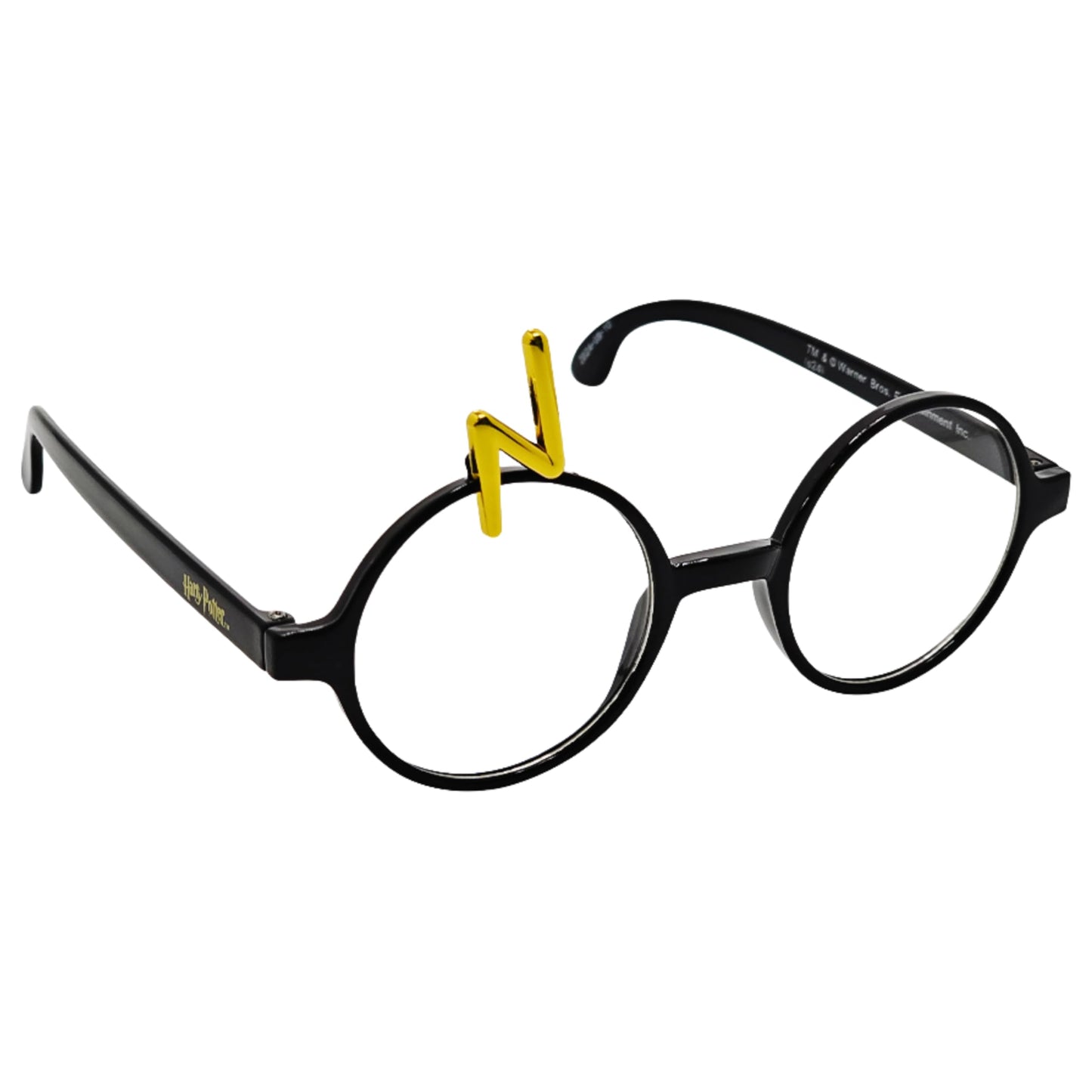 Sun-Staches Official Harry Potter Glasses for Kids | Wizarding World Costume Accessory | Black Frames with Magical Lightning Bolt Scar | One Size Fits Most Kids