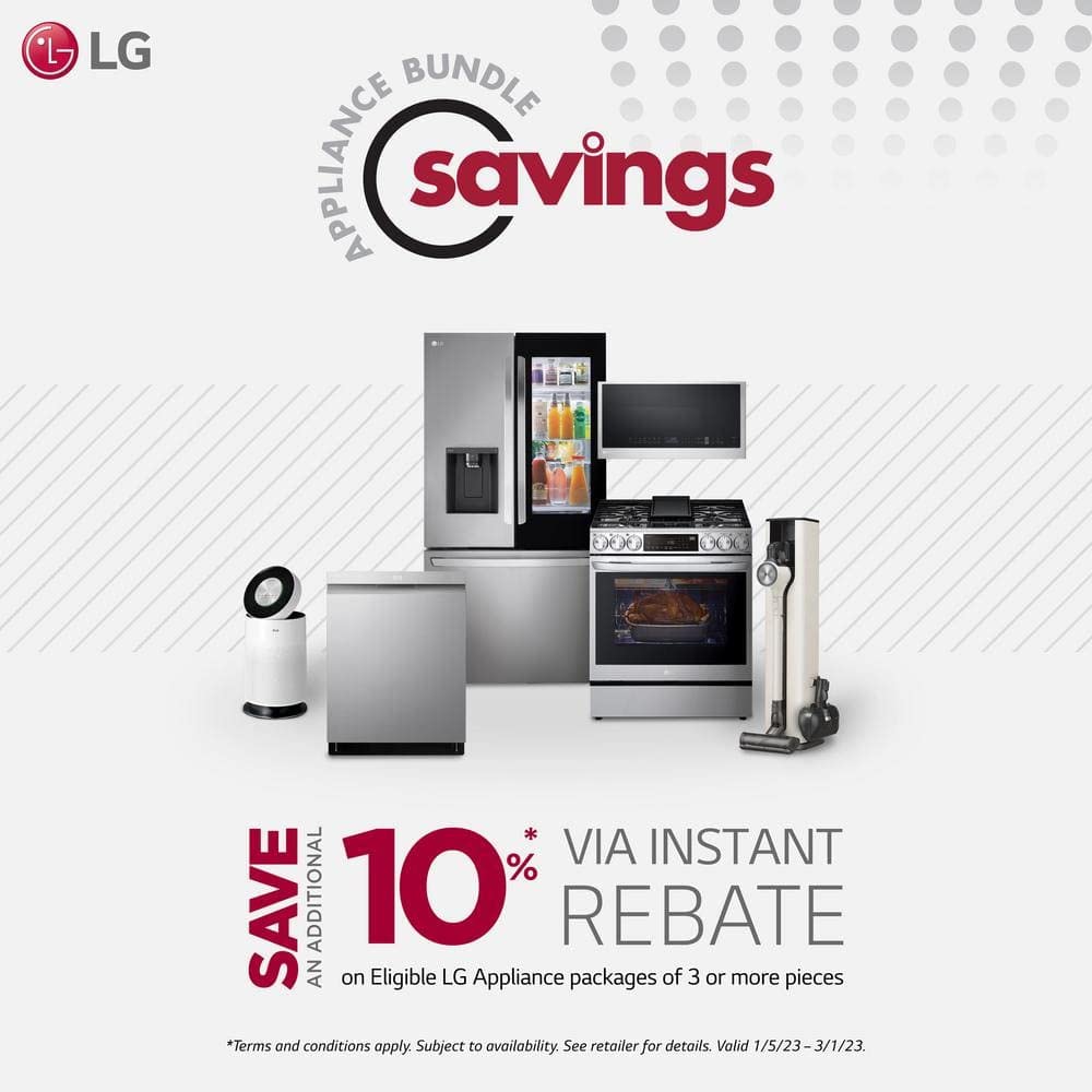 LG 23 cu. ft. Smart wi-fi Enabled InstaView™ Door-in-Door® Counter-Depth Refrigerator with Craft Ice™ Maker