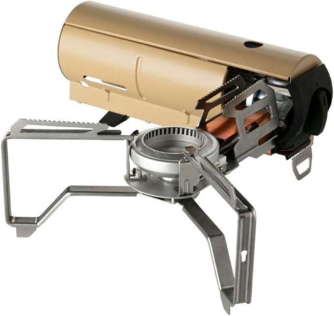 Snow Peak's Home & Camp Burner, Khaki, GS-600KH-US, Designed in Japan, Lifetime Product Guarantee, Lightweight and Compact...