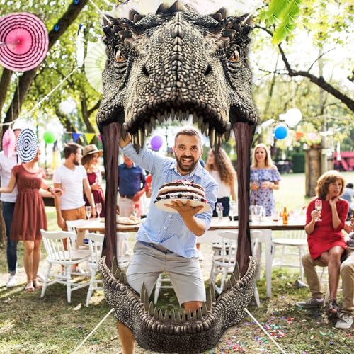 Dinosaur Birthday Party Porch Banner Backdrop Dino Themed Party Door Decoration Dinosaur Door Banner Hanging Supplies Dino...