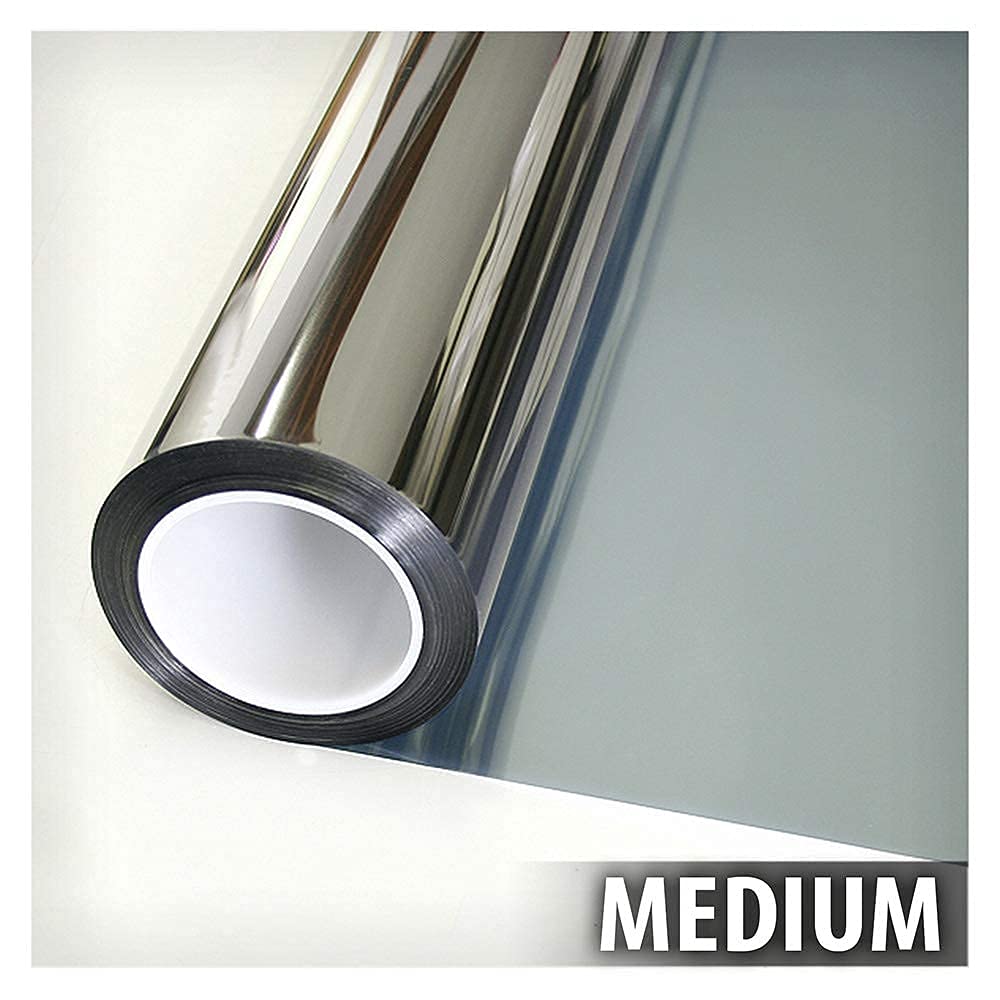 BDF EXS35 Exterior Window Film High Heat Rejection Silver 35 (Medium) - 36in X 14ft