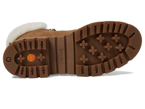 Timberland Women's Cortina Valley Winter Hiker WP Boot, Medium Brown Nubuck, 6