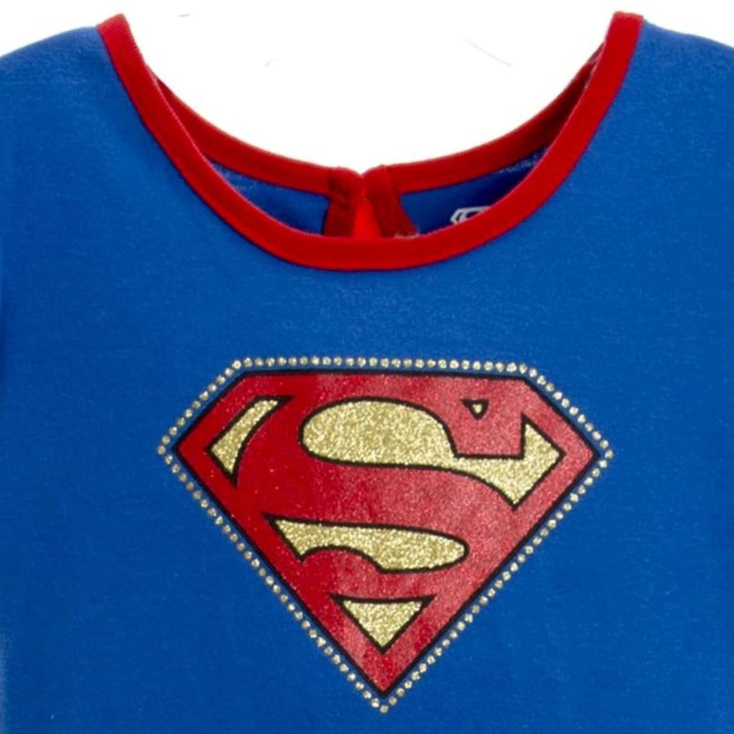 WARNER BROS Justice League Supergirl Toddler Girls Costume Dress Leggings Cape and Headband 4 Piece Set 3T