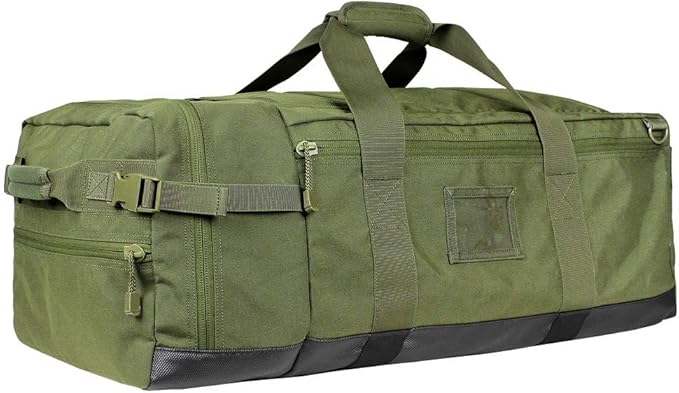 Condor Colossus Duffel Bag - 3 in 1 Rugged Tactical Gear Bag - Backpack/Duffle/Shoulder - Lightweight Multicompartment wit...