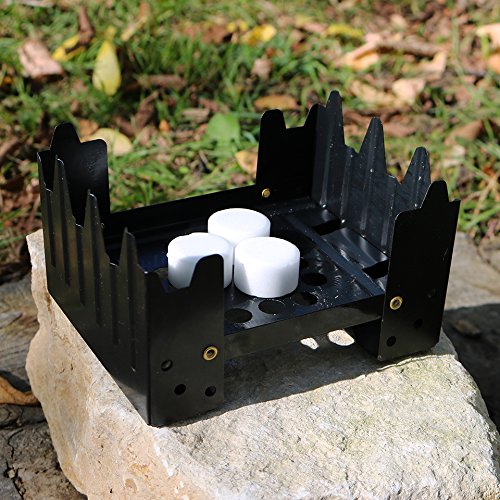 Coghlan's Emergency Stove - Lightweight, Portable Camping Stove for Backpacking, Survival, and Outdoor Cooking - Foldable ...