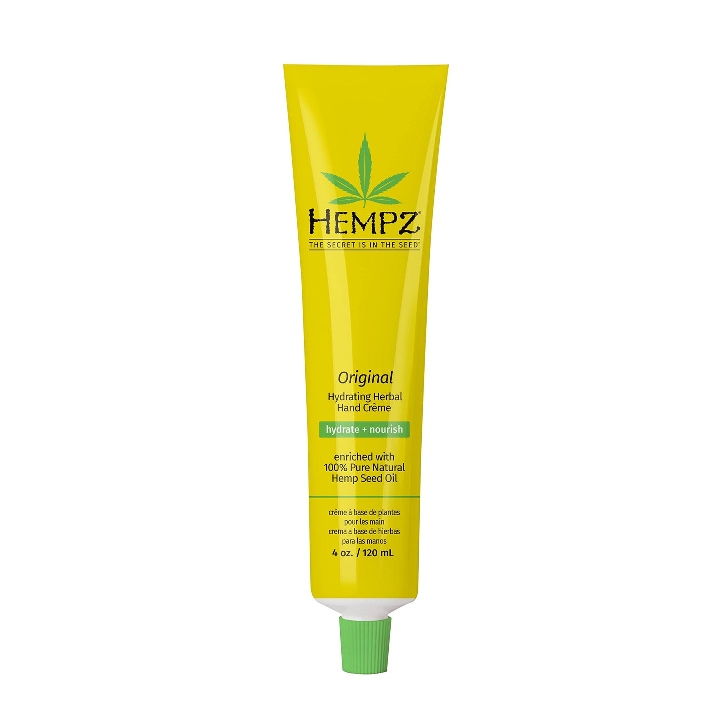 Hempz Original Scent, Herbal Hand Crme, 4 Fl. Oz, Cream
