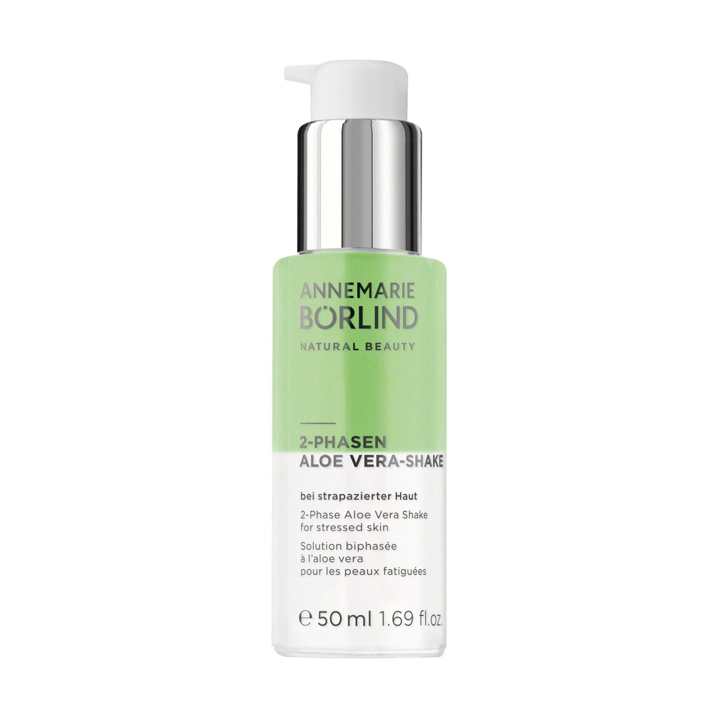 ANNEMARIE BRLIND - 2 Phase Aloe Vera Shake - Hyaluronic Acid + Aloe Vera + Black Currant Seed Oil For Soothed Skin - Soothing, R