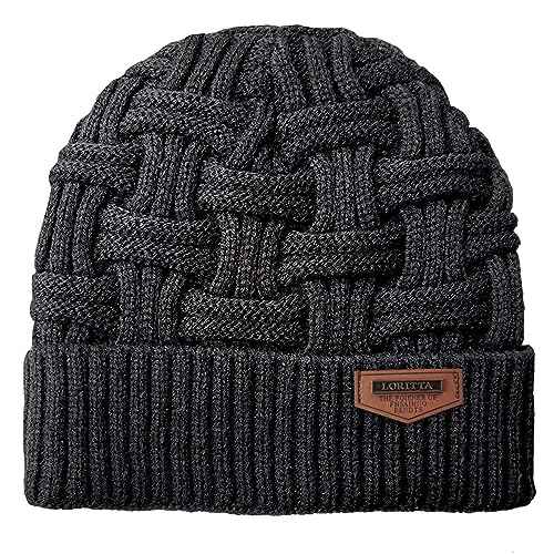 Loritta Winter Hat Warm Knitted Thick Baggy Slouchy Beanie Skull Cap for Men