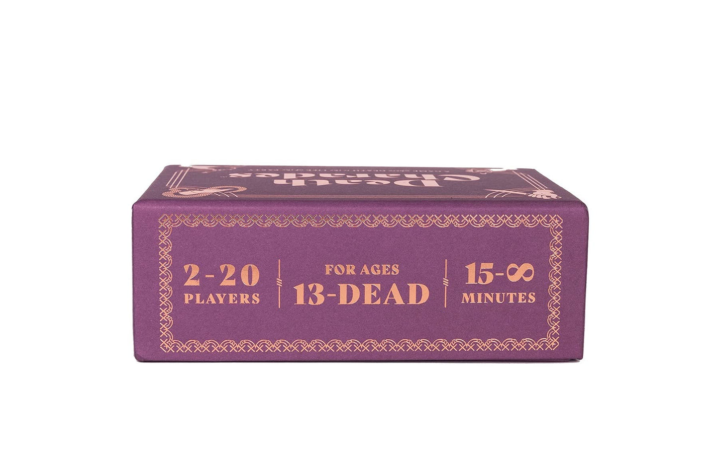 Death Charades: Silly, Fun, Party Card Game, Teams Have 45 Second Rounds to Guess The Charade, Endless Rounds or Until The Cards Run Out, 2 to 20 Players, for Ages 13 and up