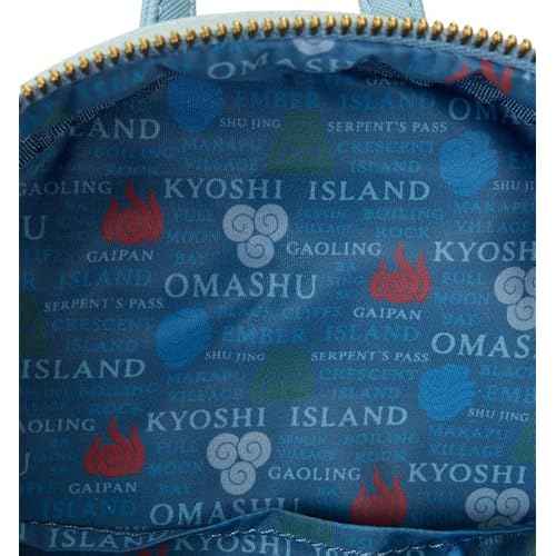 Nickelodeon Avatar: The Last Airbender Map Mini Backpack by Loungelfy Standard