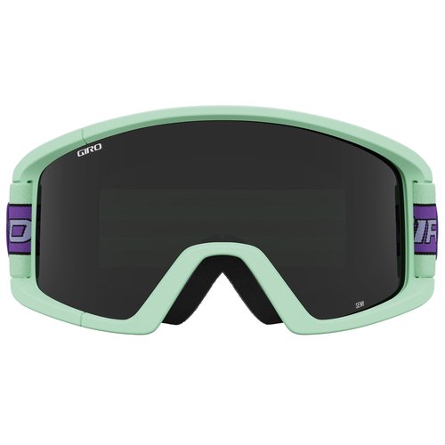 Giro Adult and Youth Semi Ski and Snowboard Goggles - Space Green Retro Sport Strap w/Ultra Black/Yellow Lens
