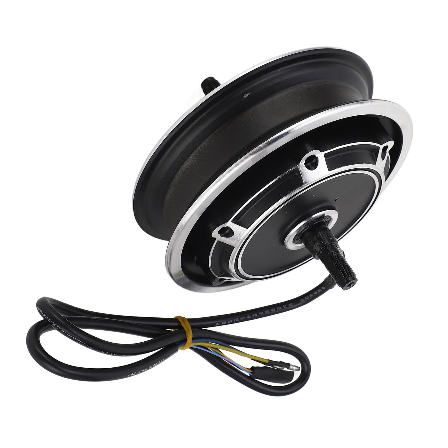 10 Inch Electric Scooter HUB Motor, 48V 1000W Noiseless Electric Brushless Disc Brake Hub Motor Aluminum Alloy Wheel Hub Motor for Electric Bikes, Electric Scooters, Folding