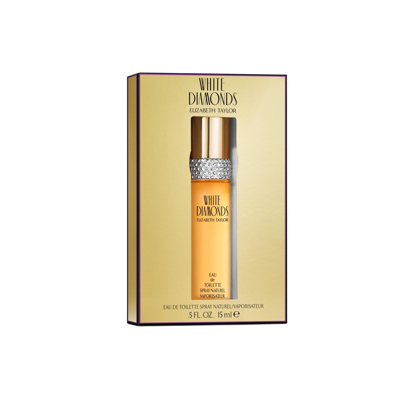 Elizabeth Taylor White Diamonds Women's Perfume, Long-Lasting Floral Fragrance, Eau de Toilette EDT Spray, Stocking Stuffer for Women, 0.5 fl oz